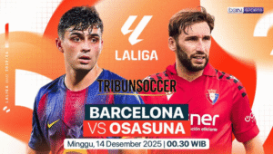 Prediksi Skor Barcelona vs Osasuna: Mampukah Amankan 3 Poin di Camp Nou?