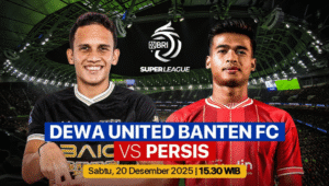Dewa United vs Persis Solo Matchday Ke-15: Mampukah Persis Solo Amankan 3poin?