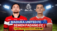 Prediksi Skor Madura United vs Semen Padang: Duel Panas di Akhir Tahun