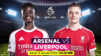 Prediksi Skor Arsenal vs Liverpool