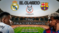 Prediksi Barcelona vs Real Madrid: El Clasico Derbi Spanyol di Final Piala Super Spanyol