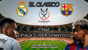Prediksi Barcelona vs Real Madrid: El Clasico Derbi Spanyol di Final Piala Super Spanyol