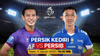 Prediksi Persik Kediri vs Persib Bandung BRI Super League: Head to Head, Statistik, dan Line Up