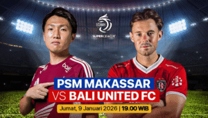 PSM Makassar vs Bali United: Prediksi Skor dan Analisis Lengkap Pekan 17 BRI Super League
